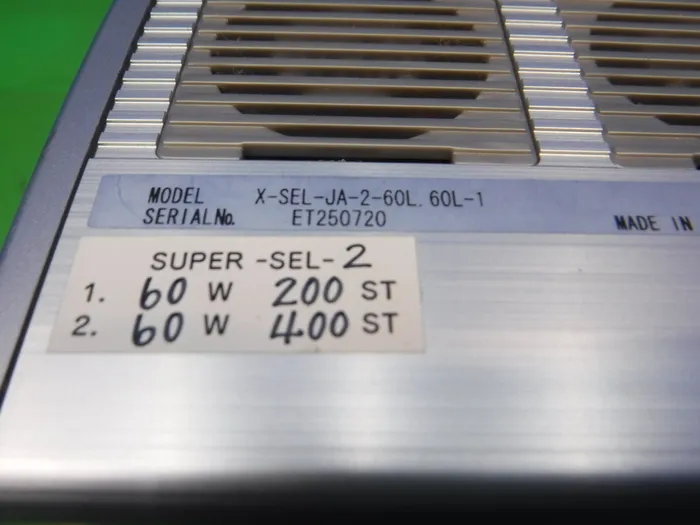  X-SEL-JA-2-60L.60L-1 controller Detail Image - ASKINDEX Korea