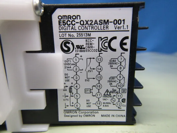 오므론 E5CC-QX2ASM-001 온도 조절기 상세 이미지 - ASKINDEX 코리아