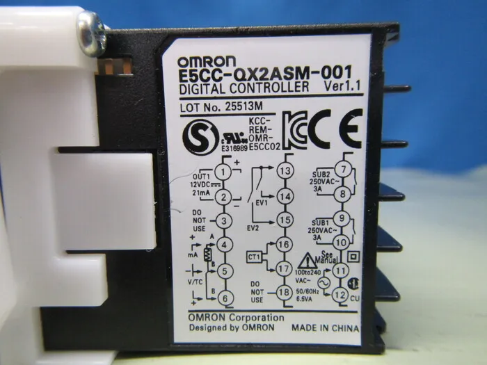 오므론 E5CC-QX2ASM-001 온도 조절기 상세 이미지 - ASKINDEX 코리아
