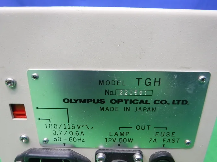 Olympus TGH Microscope Lamp Power Supply Detail Image - ASKINDEX Korea