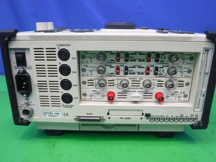 Hioki Electric 8841 Memory HiCorder Detail Image - ASKINDEX Korea
