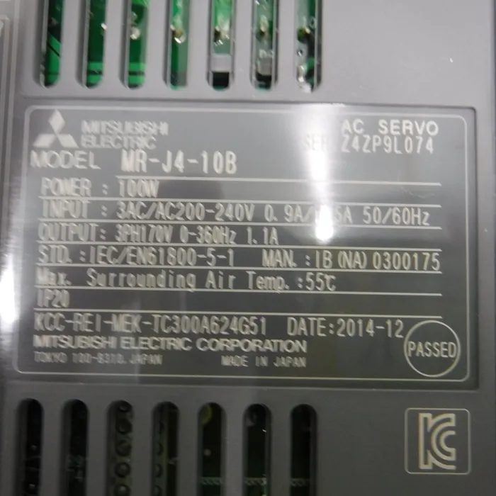미쓰비시 전기 MR-J4-10B AC 서보 드라이버 상세 이미지 - ASKINDEX 코리아