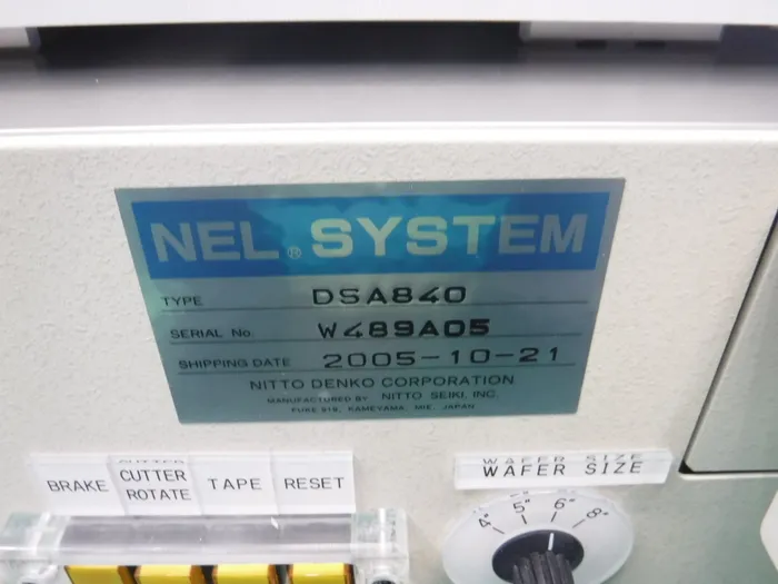 Nitto Denko DSA840 Tape Applicator Detail Image - ASKINDEX Korea