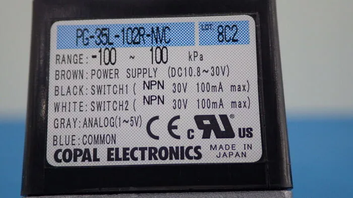 코팔 PG-35L-102R-NVC 디지털 압력 스위치 상세 이미지 - ASKINDEX 코리아