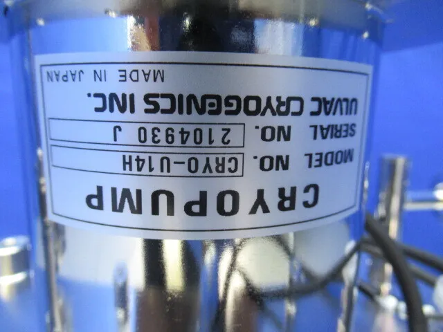 ULVAC U-14H Cryopumps Detail Image - ASKINDEX Korea