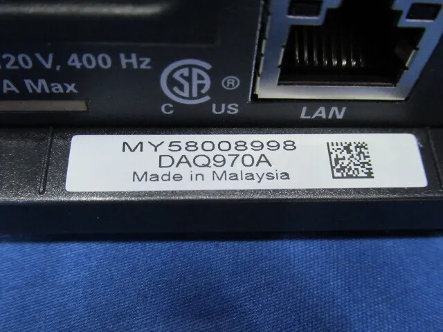 Keysight DAQ970A Data logger Detail Image - ASKINDEX Korea