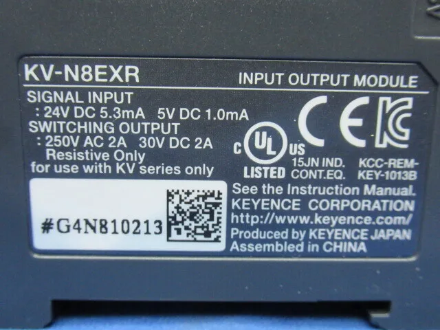 Keyence KV-N8EXR Sequencer (expansion output unit) Detail Image - ASKINDEX Korea