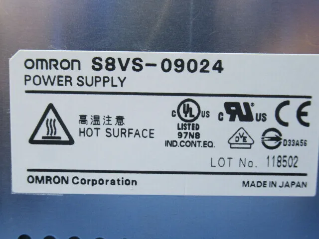Omron S8VS-09024 Switching Power Supply Detail Image - ASKINDEX Korea