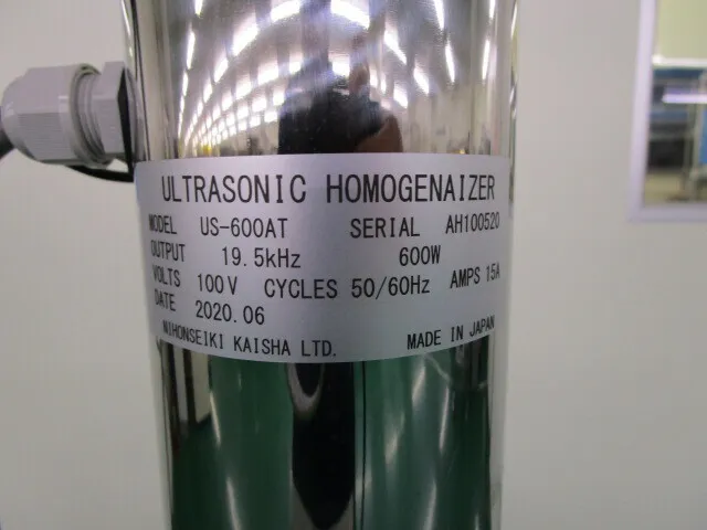 Nippon Seiki Co., Ltd. US-600AT Ultrasonic Disintegrator Detail Image - ASKINDEX Korea