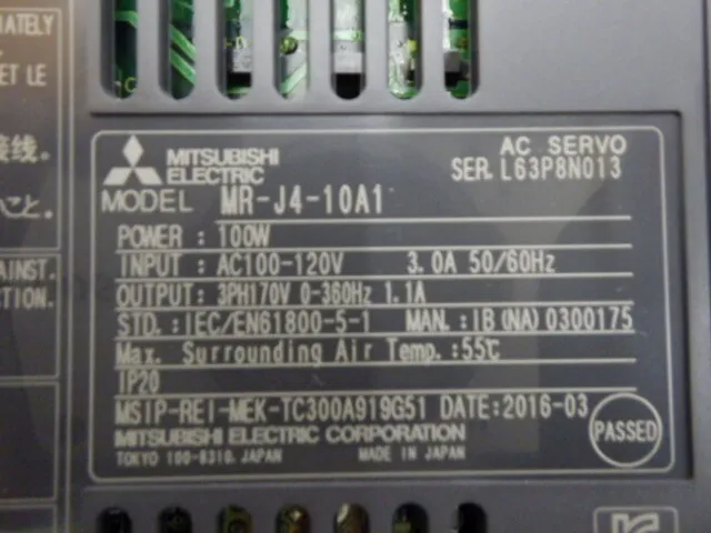 미쓰비시 전기 MR-J4-10A1 AC 서보 드라이버 상세 이미지 - ASKINDEX 코리아