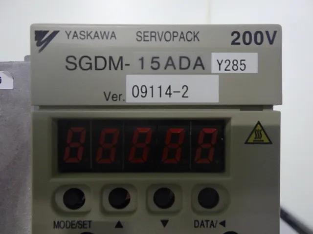 야스카와 전기 SGDM-15ADAY285 AC 서보 드라이버 상세 이미지 - ASKINDEX 코리아