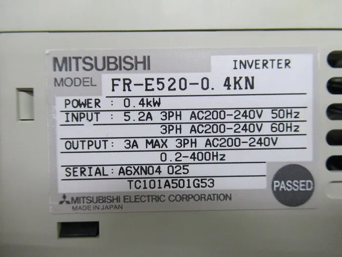 미쓰비시 전기 FR-E520-0.4KN 인버터 상세 이미지 - ASKINDEX 코리아