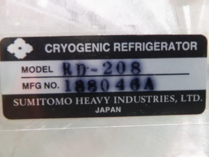 Anelva CAP-120 MarkⅡ Cryopumps Detail Image - ASKINDEX Korea