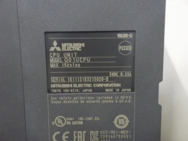 미쓰비시 전기 Q01UCPU 시퀀서(CPU 유니트) 상세 이미지 - ASKINDEX 코리아