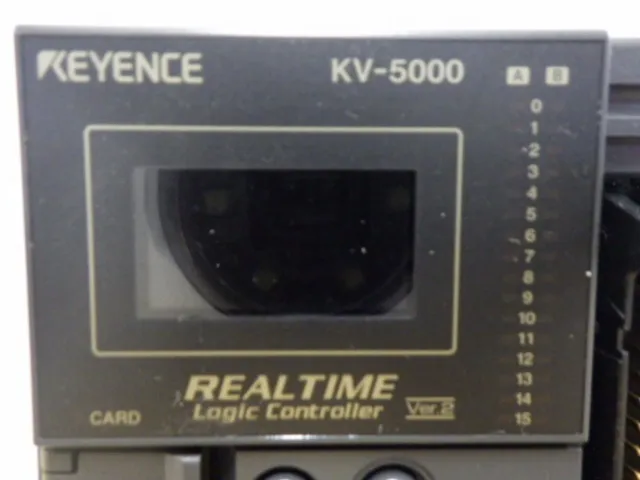 Keyence KV-5000 시퀀서(CPU 유니트) 상세 이미지 - ASKINDEX 코리아