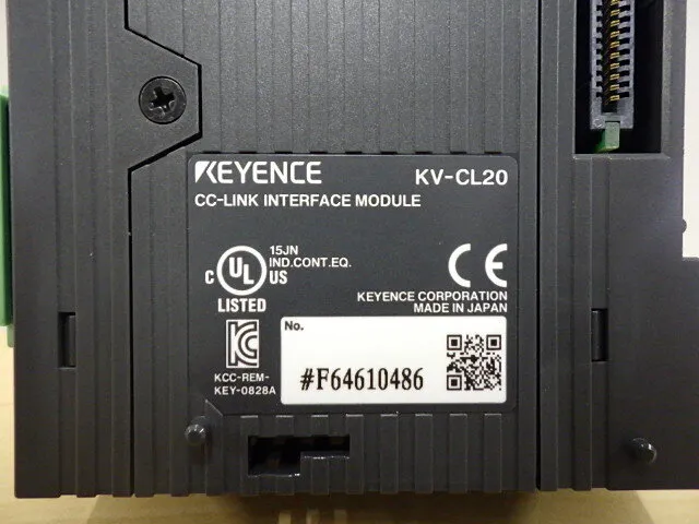 Keyence KV-CL20 시퀀서(마스터/로컬 유닛) 상세 이미지 - ASKINDEX 코리아