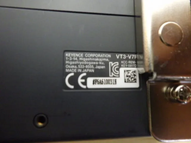 Keyence VT3-SW1 터치 패널 상세 이미지 - ASKINDEX 코리아