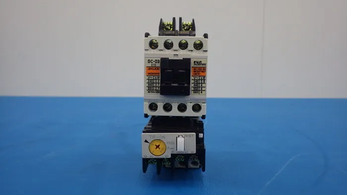 후지 전기 SC-03＋TR-0N 전자접촉기 상세 이미지 - ASKINDEX 코리아