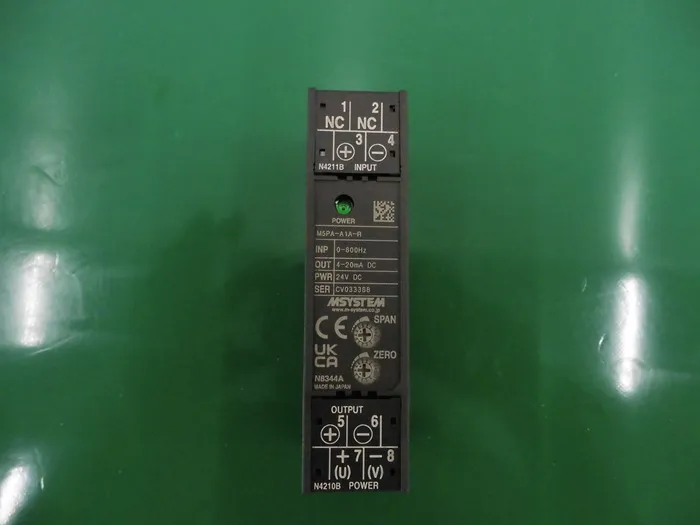 M 시스템 M5PA-A1A-R 아날로그 펄스 변환기 상세 이미지 - ASKINDEX 코리아