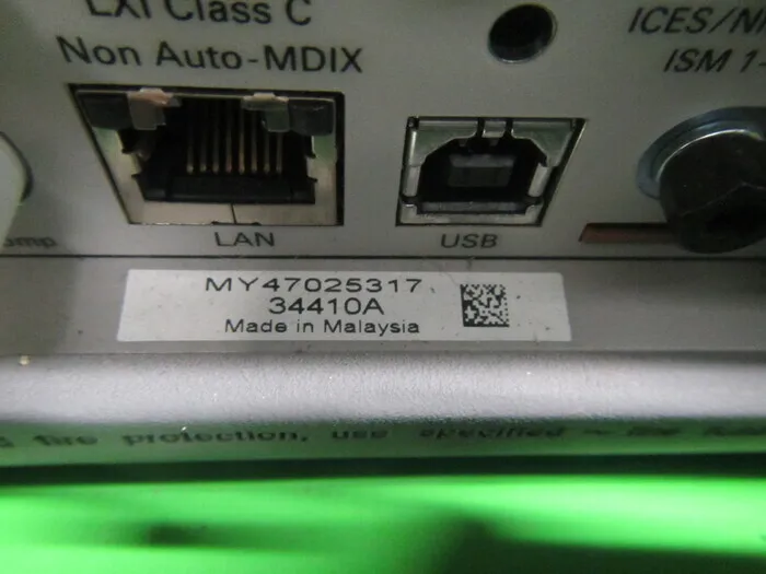 Agilent 34410A Digital multimeter Detail Image - ASKINDEX Korea