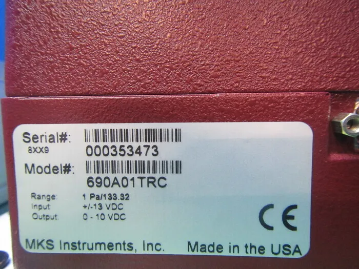 MKS 690A01TRC＋Type270 진공계 세트 상세 이미지 - ASKINDEX 코리아