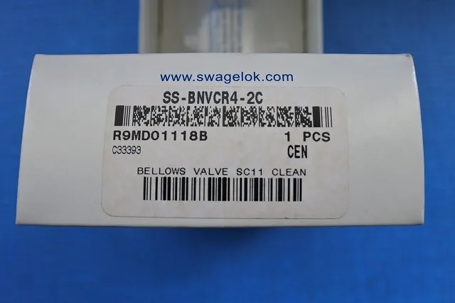 Swagelok SS-BNVCR4-2C Bellows Valve Detail Image - ASKINDEX Korea