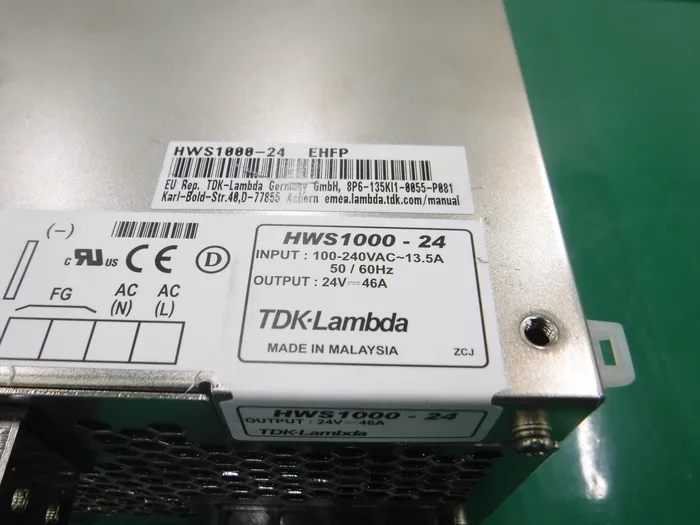 TDK 람다 HWS1000-24 DC 전원 공급 장치 상세 이미지 - ASKINDEX 코리아