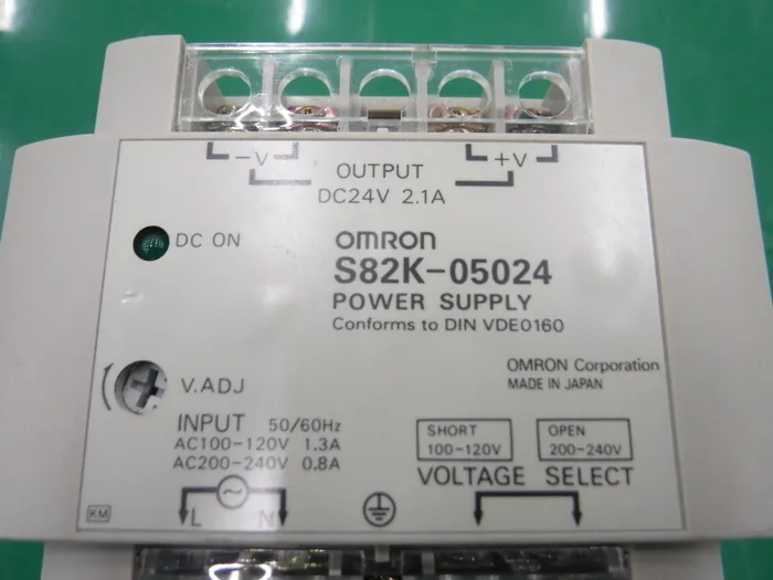 오므론 S82K-05024 DC 전원 공급 장치 상세 이미지 - ASKINDEX 코리아
