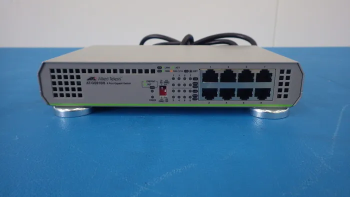 알라이드 텔레시스 AT-GS910/8 스위칭 허브 상세 이미지 - ASKINDEX 코리아