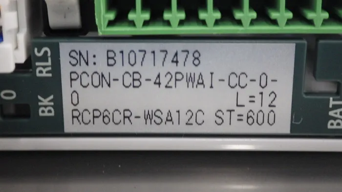 아이에이아이 RCP6CR-WSA12C-WA42P-12-600-P3-S 액추에이터 상세 이미지 - ASKINDEX 코리아