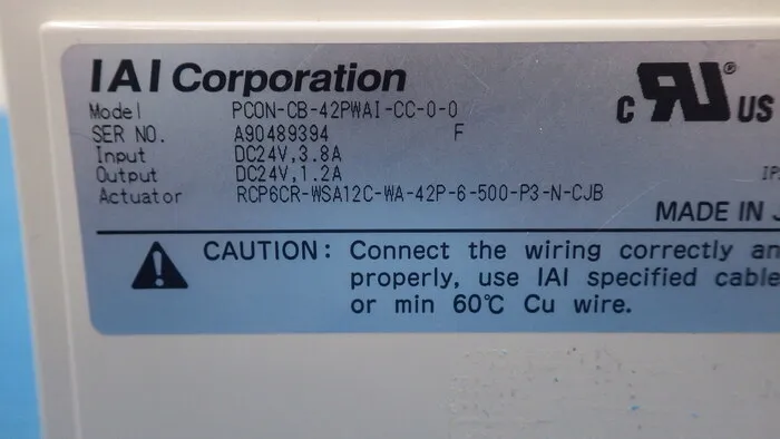 IAI PCON-CB-42PWAI-CC-0-0 Position Controller Detail Image - ASKINDEX Korea