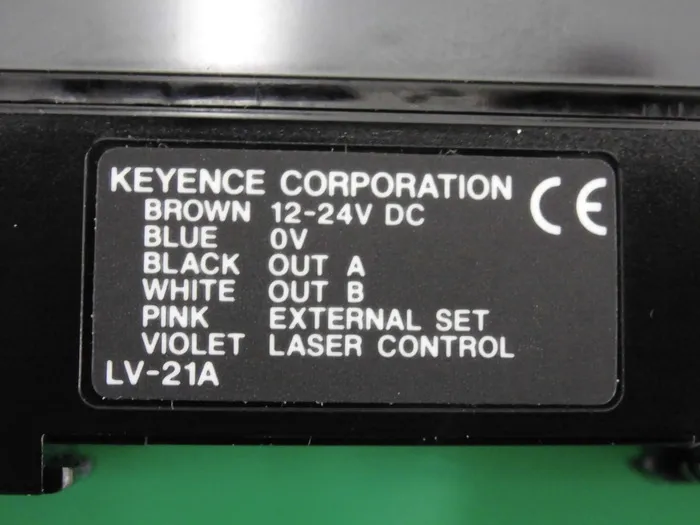 Keyence LV-21A 파이버 센서 앰프 상세 이미지 - ASKINDEX 코리아