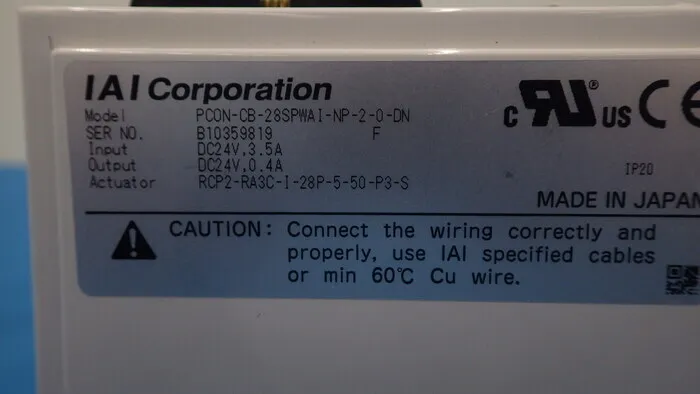 IAI PCON-CB-28SPWAI-NP-2-0-DN Position Controller Detail Image - ASKINDEX Korea