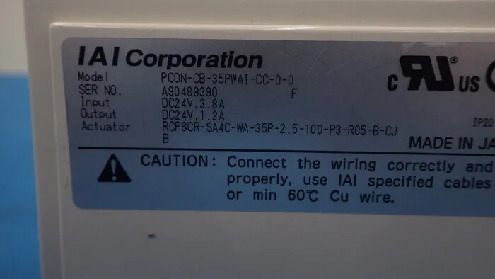 IAI PCON-CB-35PWAI-CC-0-0 Position Controller Detail Image - ASKINDEX Korea