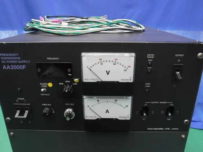 Takasago Manufacturing Co., Ltd. AA2000F AC power supply (AC stabilized power supply) Detail Image - ASKINDEX Korea