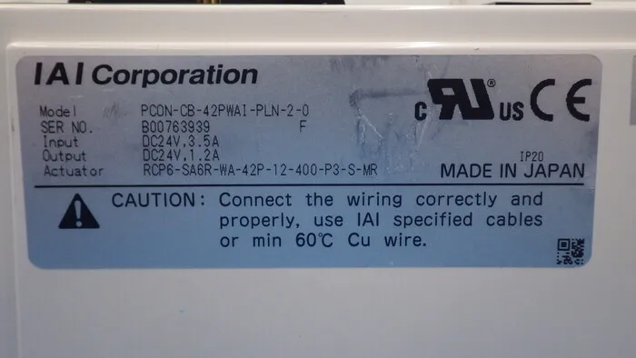 IAI PCON-CB-42PWAI-PLN-2-0 Position Controller Detail Image - ASKINDEX Korea