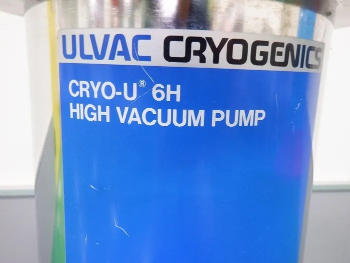ULVAC CRYO-U6H Cryopumps Detail Image - ASKINDEX Korea
