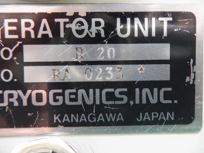 ULVAC CRYO-U16 Cryopumps Detail Image - ASKINDEX Korea
