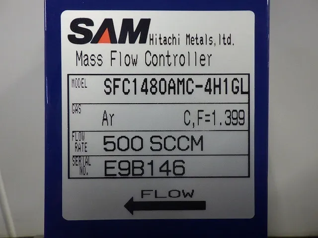 Hitachi Metals SFC1480AMC-4H1GL Mass Flow Controller Detail Image - ASKINDEX Korea