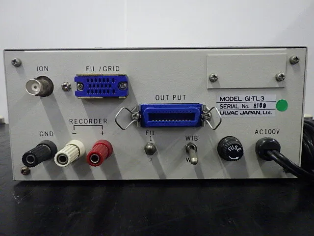ULVAC GI-TL3 Vacuum gauge (ionization) Detail Image - ASKINDEX Korea