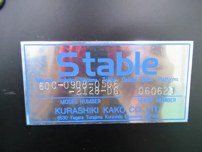 Kurashiki Chemical Industry 60C-0908-0506-2128-DG Anti-vibration table Detail Image - ASKINDEX Korea