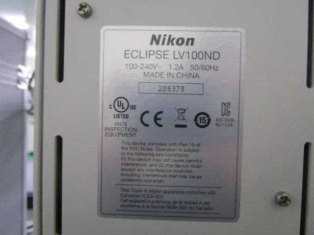 Nikon ECLIPSE LV100ND Imaging Microspectroscopy System Detail Image - ASKINDEX Korea