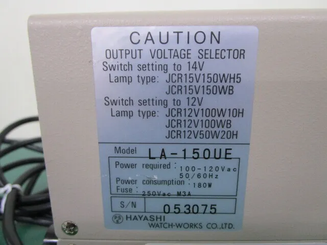 Hayashi Repic LA-150UE Cold Light Detail Image - ASKINDEX Korea
