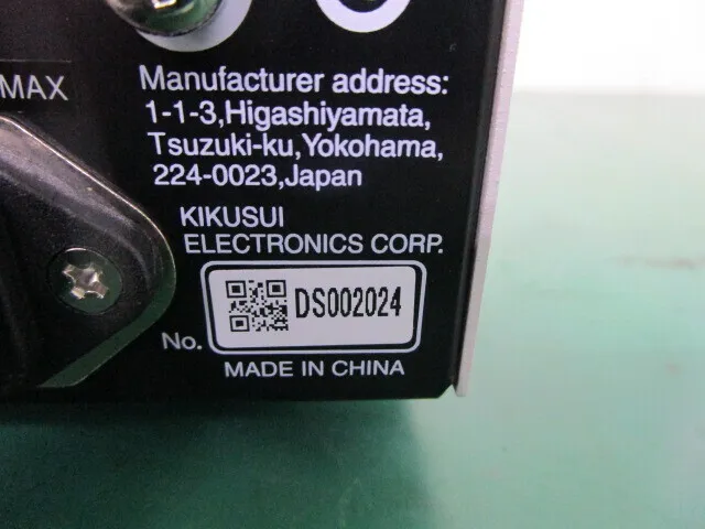 Kikusui Electronics PMX18-2A DC Power Supply Detail Image - ASKINDEX Korea