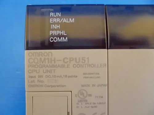 오므론 CQM1H-CPU51 PLC 상세 이미지 - ASKINDEX 코리아