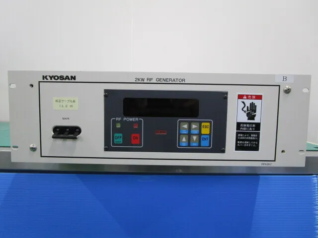 Kyosan Manufacturing Co., Ltd. RFK20Z-T08 RF Power Supply Set Detail Image - ASKINDEX Korea