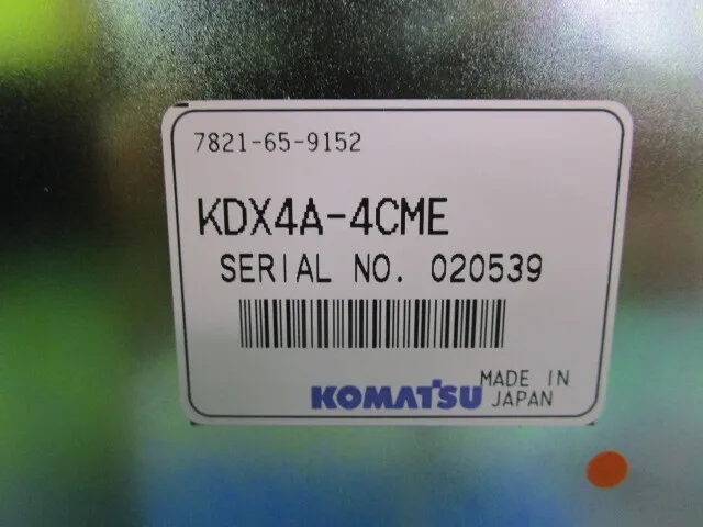고마츠 KDX4A-4CME 터치 패널(PC) 상세 이미지 - ASKINDEX 코리아