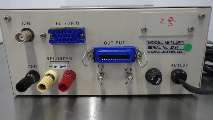 ULVAC GI-TL3RY Vacuum gauge (ionization) Detail Image - ASKINDEX Korea