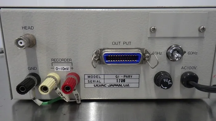 ULVAC GI-PARY Vacuum gauge (ionization) Detail Image - ASKINDEX Korea