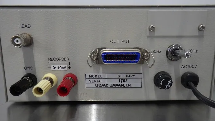 ULVAC GI-PARY Vacuum gauge (ionization) Detail Image - ASKINDEX Korea